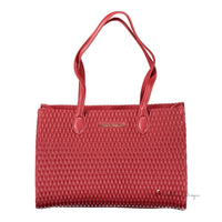 Red Polyethylene Women Handbag