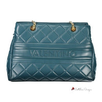 Green Polyethylene Women Handbag