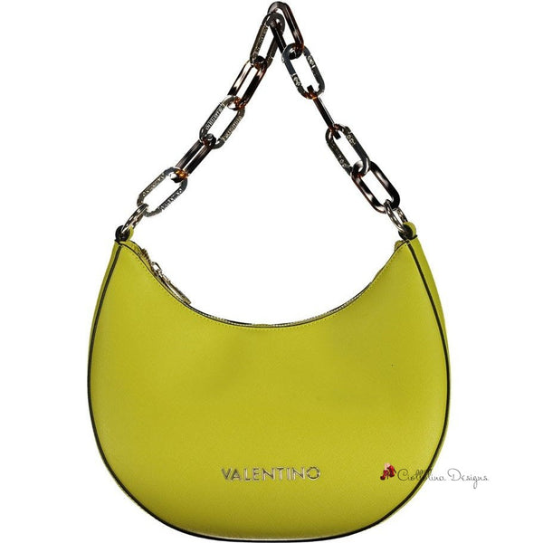 Yellow Polyethylene Handbag