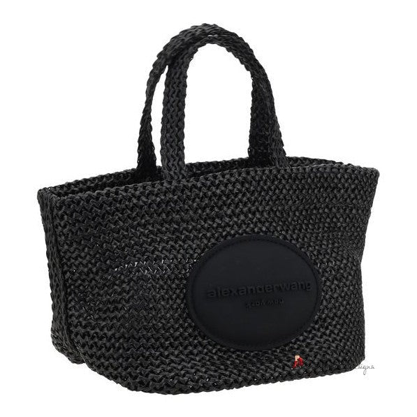 Punch Small Raffia Handbag