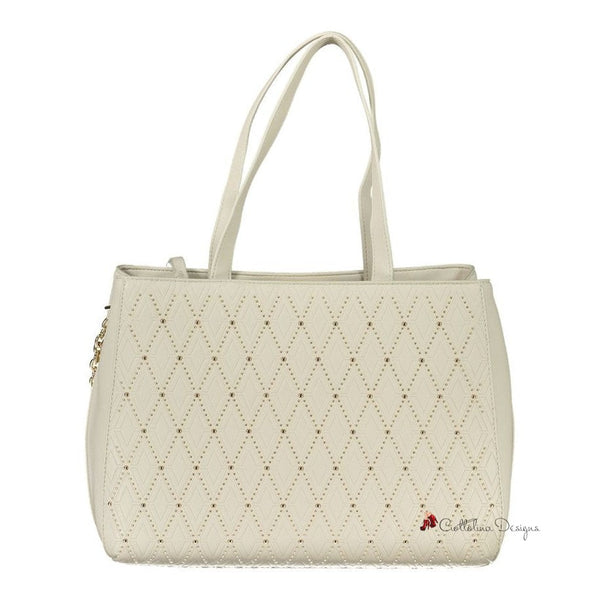 White Polyethylene Handbag