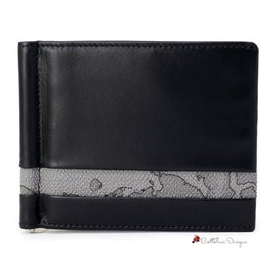 Gray Leather Wallet