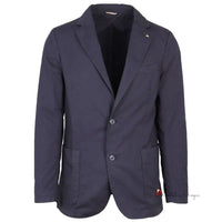 Blue Cotton Women Blazer