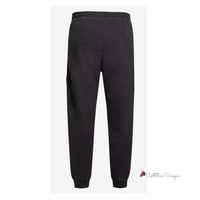 Black Cotton Men's Track Pant