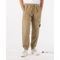 Beige Cotton Jeans & Pant