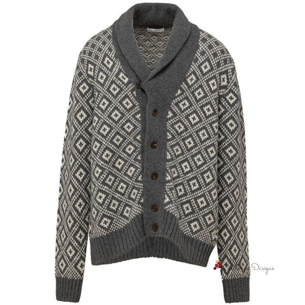 Bicolor Cashemere Cardigan