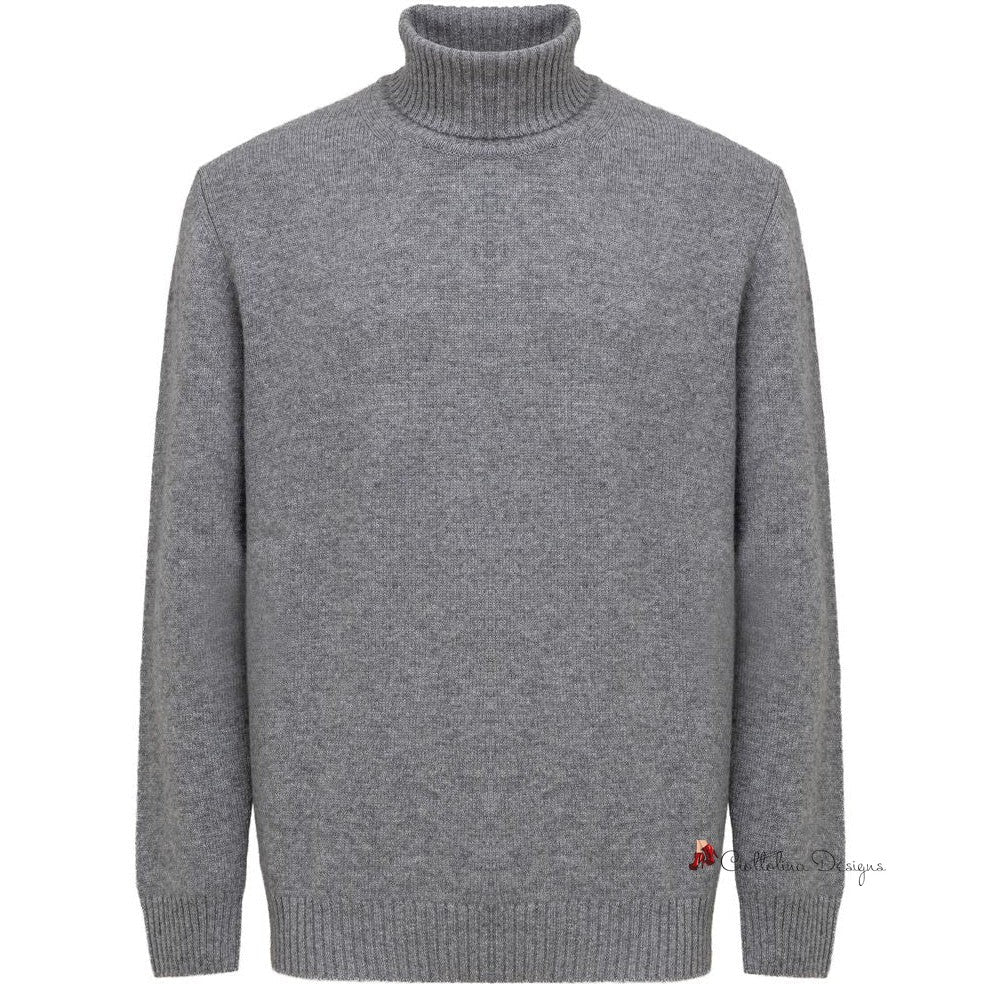 Gray Cashmere Sweater