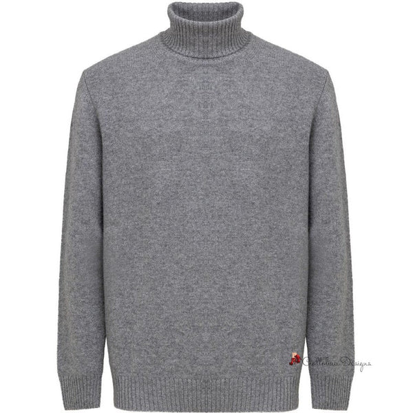 Gray Cashmere Sweater