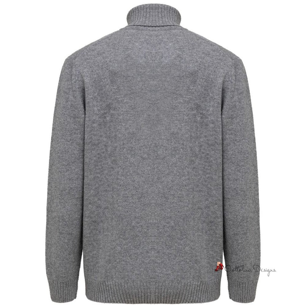 Gray Cashmere Sweater