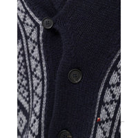 Bicolor Cashemere Cardigan