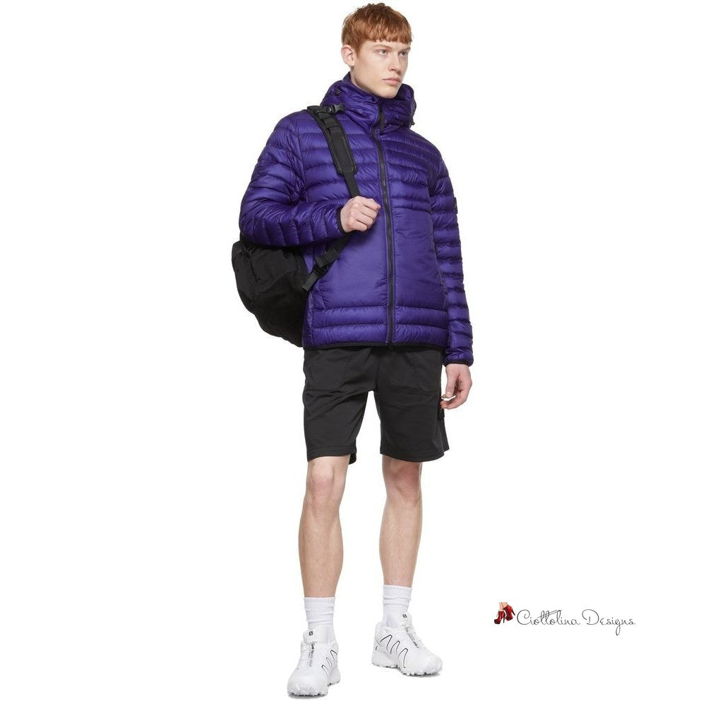 Purple Nylon Jacket