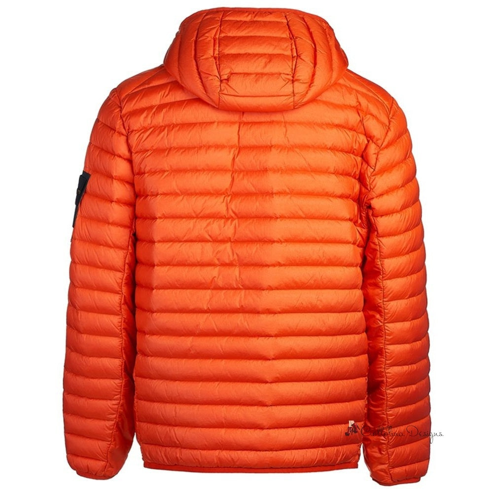 Orange Nylon Jacket