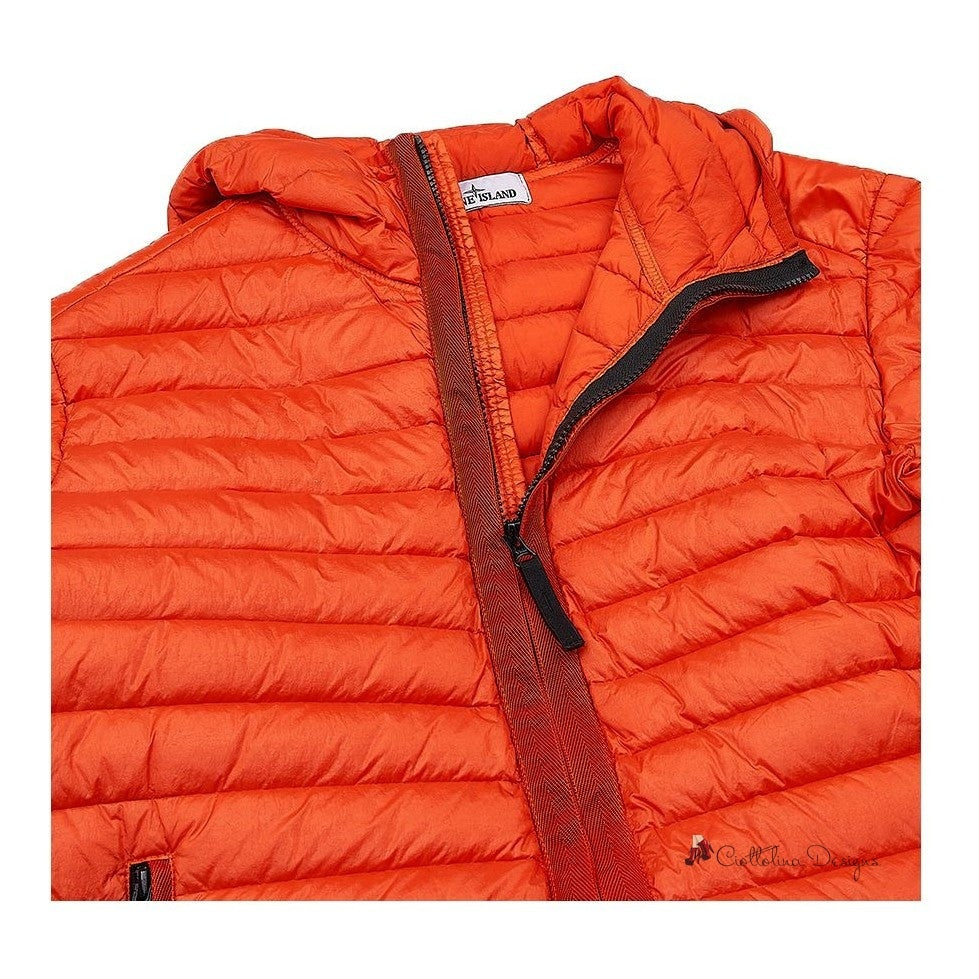 Orange Nylon Jacket