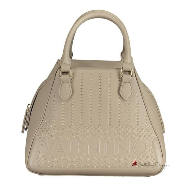 Beige Polyethylene Handbag