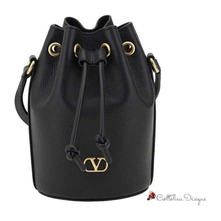 Mini Vlogo Drawstring Bucket Bag