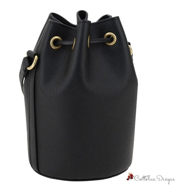 Mini Vlogo Drawstring Bucket Bag