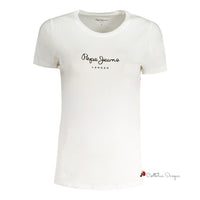 White Cotton Tops & T-Shirt