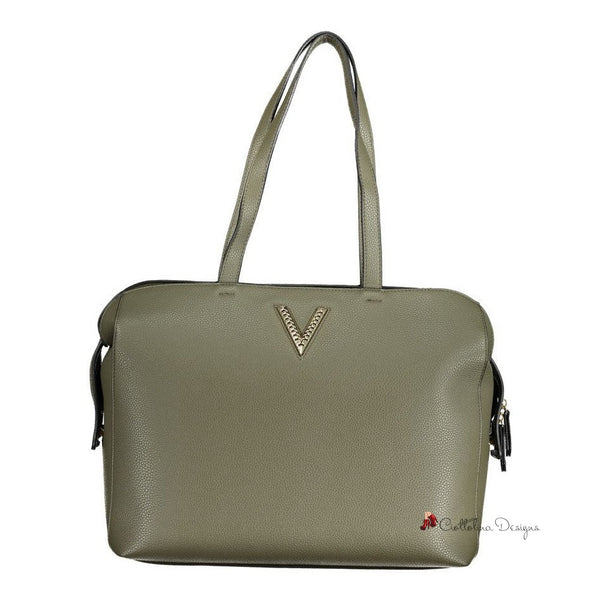 Green Polyethylene Handbag