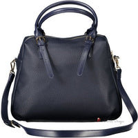 Blue Polyethylene Women Handbag