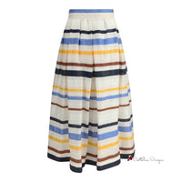 Striped long Skirt