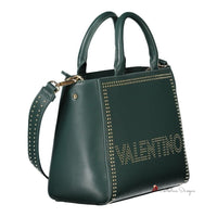 Green Polyethylene Women Handbag