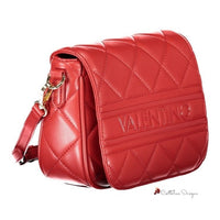 Red Polyethylene Women Handbag