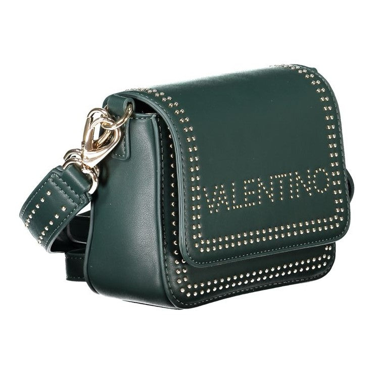 Green Polyethylene Women Handbag