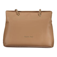 Beige Polyethylene Women Handbag