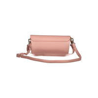 Pink Polyethylene Women Handbag