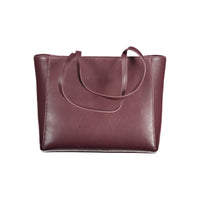 Red Polyethylene Women Handbag