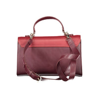 Red Polyethylene Women Handbag