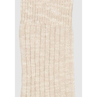 Beige Cotton Tights & Sock