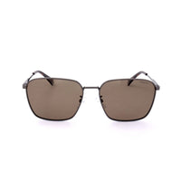 Gray Stainless Steel Sunglasses