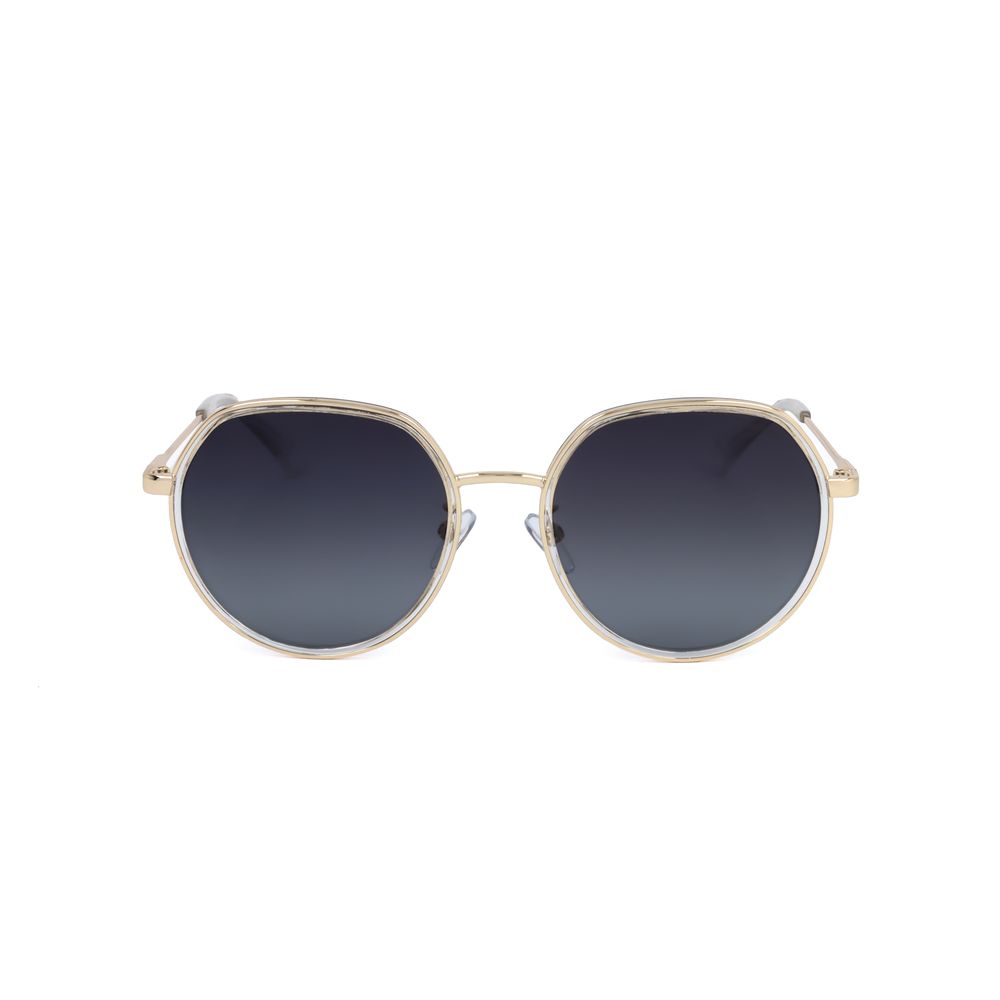 Gold Stainless Steel Sunglasses