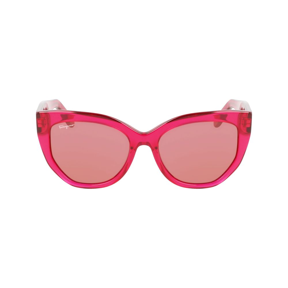 Red Acetate Sunglasses