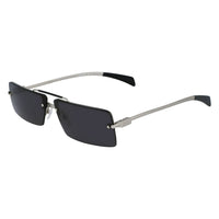 Gray Metal Sunglasses