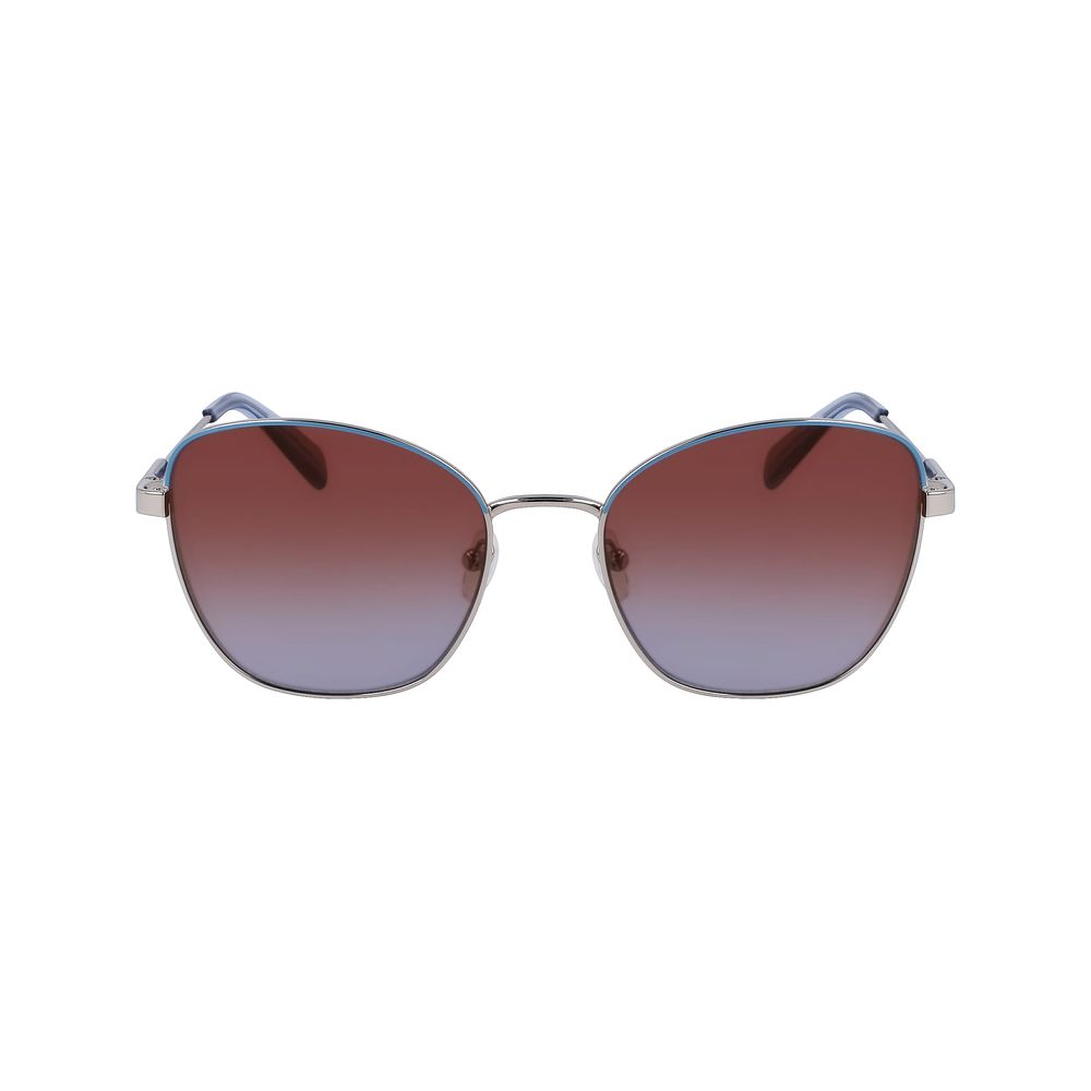 Gray Metal Sunglasses