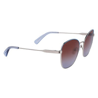 Gray Metal Sunglasses