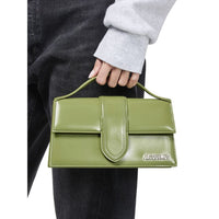 Green Leather Shoulder Bag