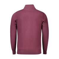 Red Viscose Men Sweater