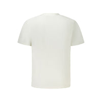 White Cotton Men T-Shirt