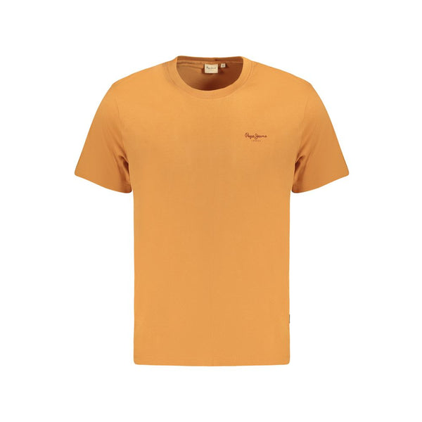 Orange Cotton T-Shirt