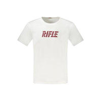 White Cotton Men T-Shirt