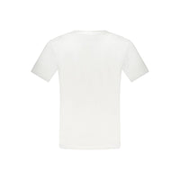 White Cotton Men T-Shirt