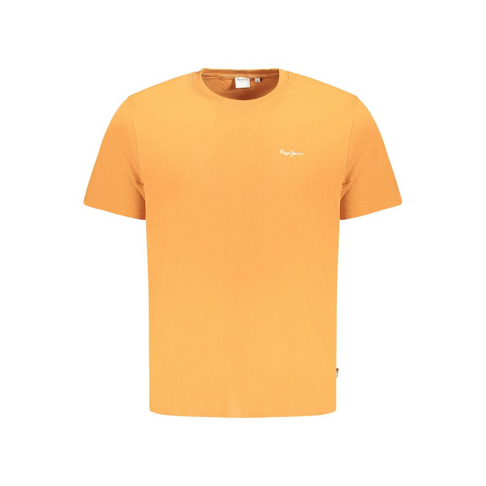 Orange Cotton T-Shirt