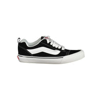 Black Polyester Women Sneaker