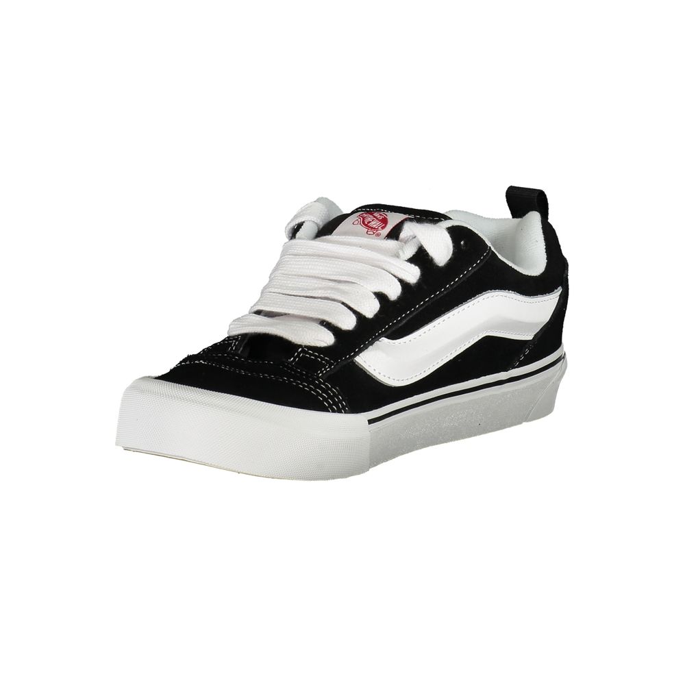 Black Polyester Women Sneaker