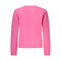 Pink Cotton Women Sweater