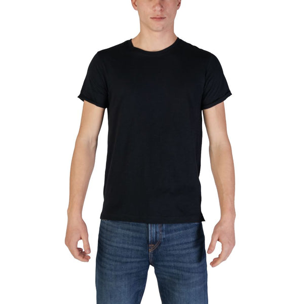 Black Cotton T-Shirt