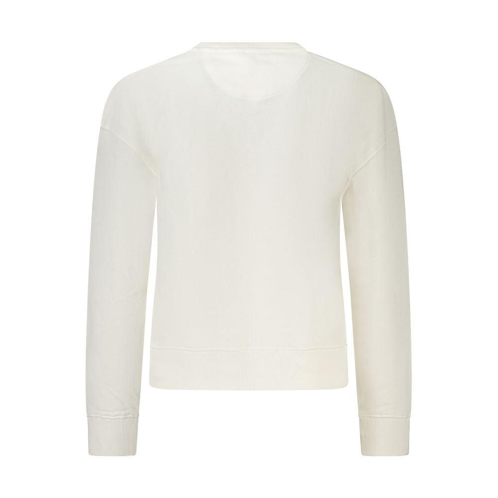 White Cotton Women Sweater